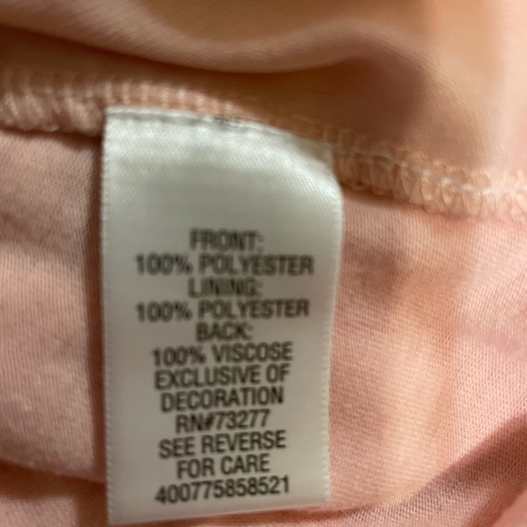 Candies Pink Scoop Neck Sequined Tank Top Size Medium - Picture 7 of 8